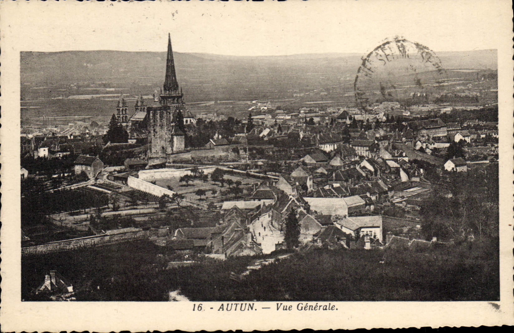 CPA Autun Vue Generale 