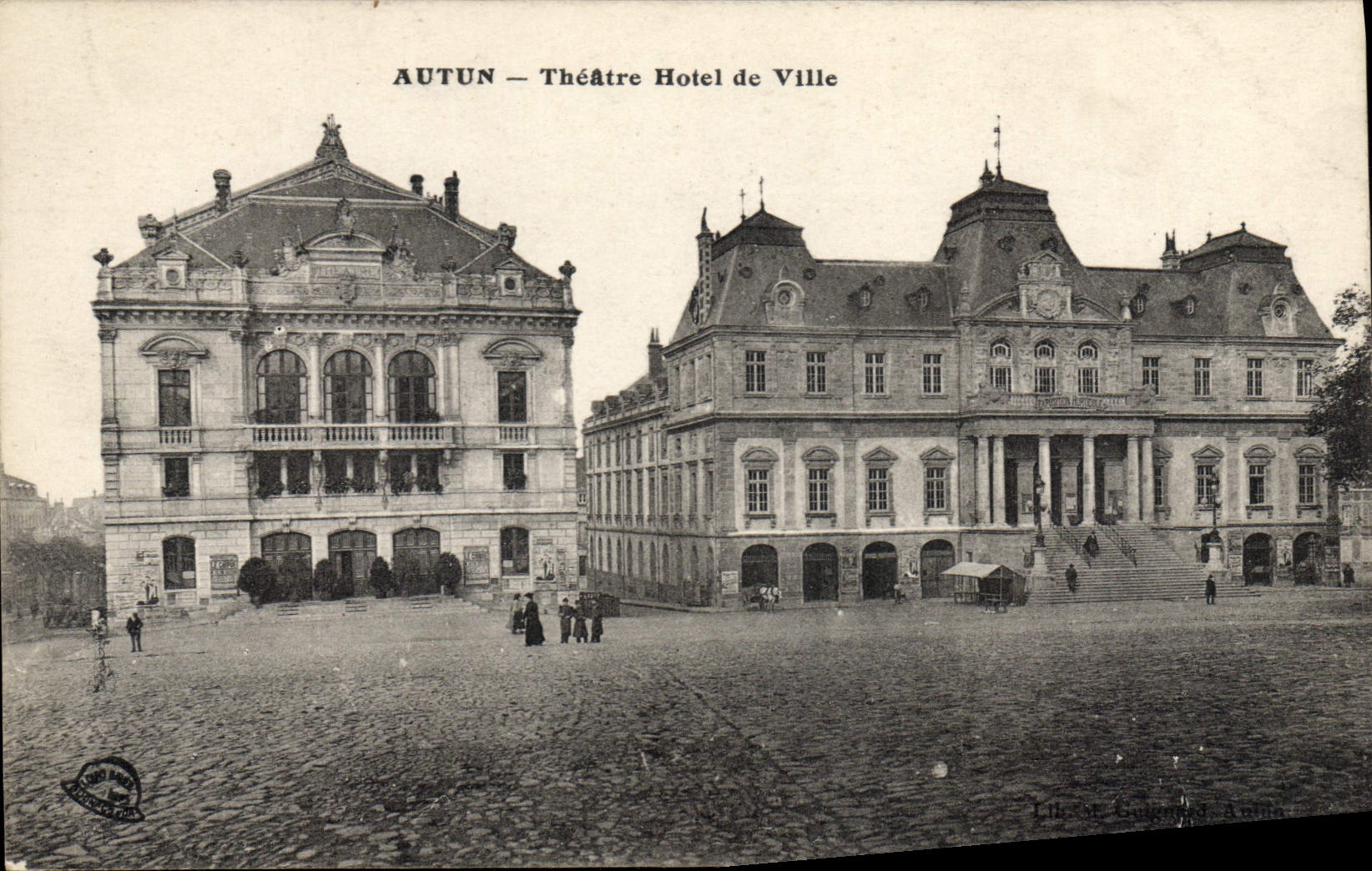 CPA Autun Theatre Hotel de Ville 