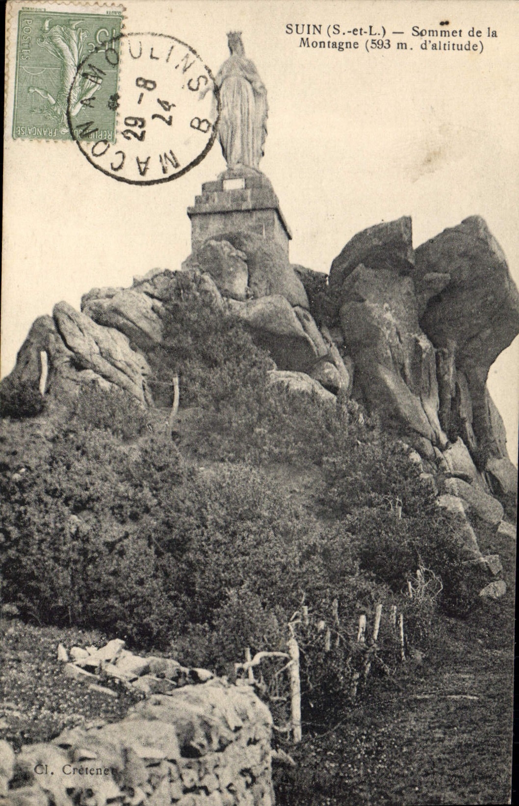 CPA Suin Sommet de la Montagne 