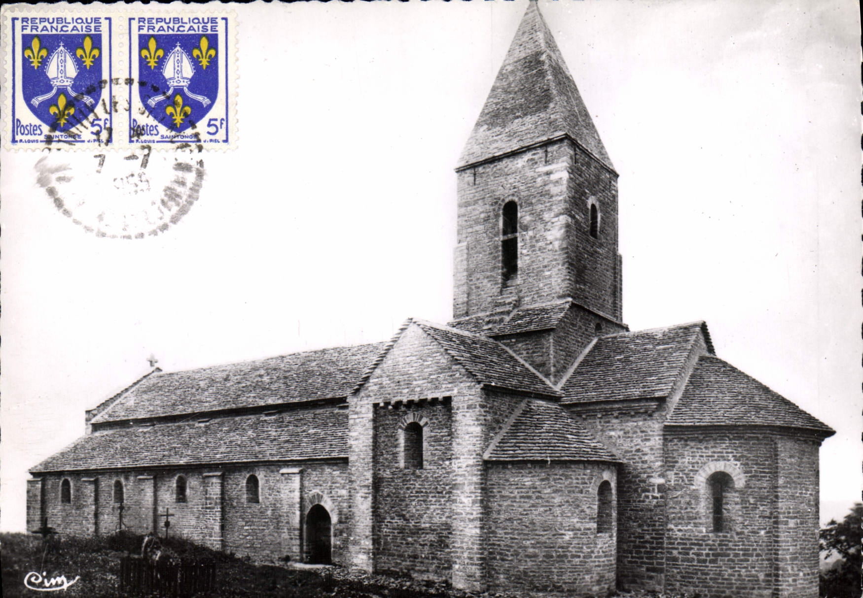 CPSM La Bourgogne Historique et Monumentale Brancion 