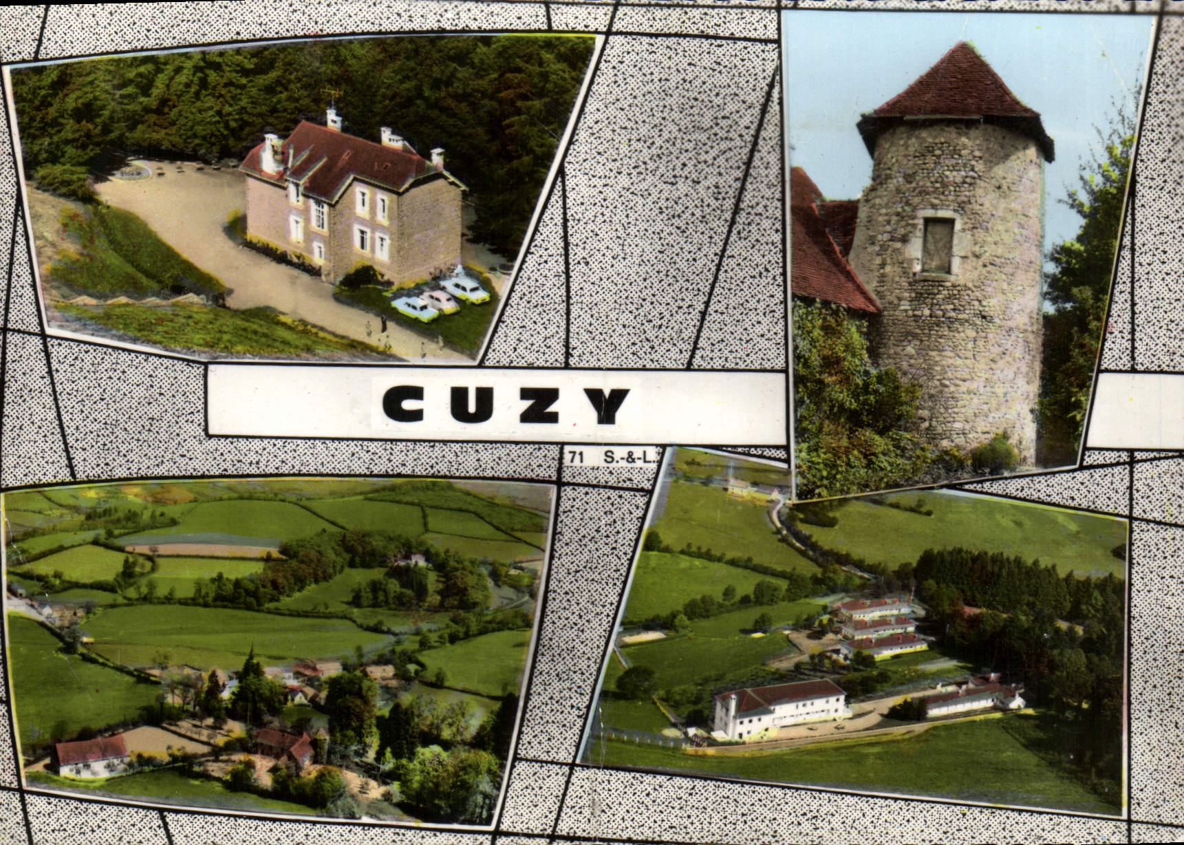 CPSM Cuzy S et L 
