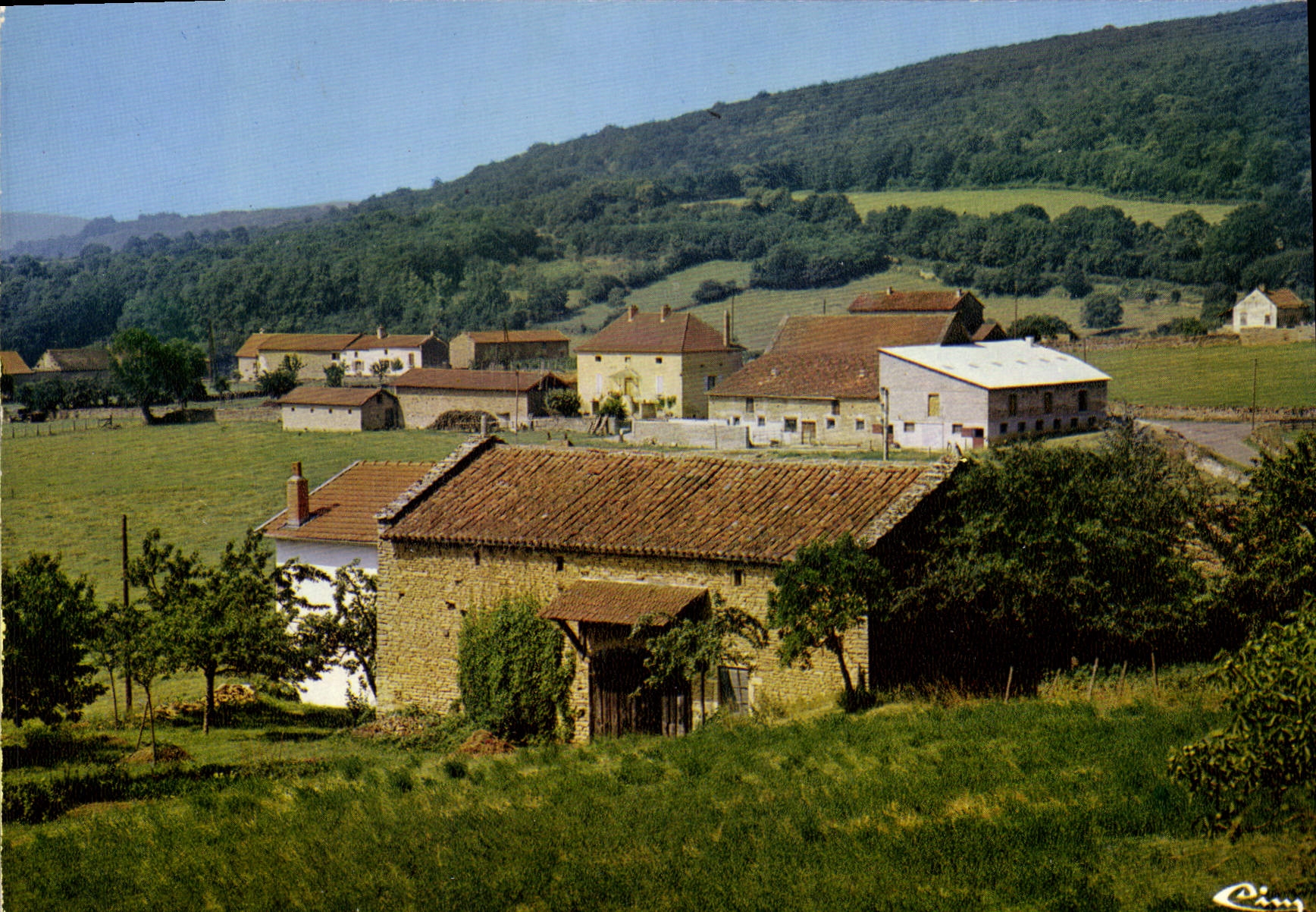 CPSM Mazille S et L Quartier de Neronde 
