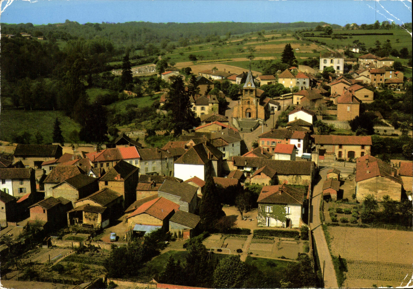 CPSM Melay Saone et Loire Vue generale