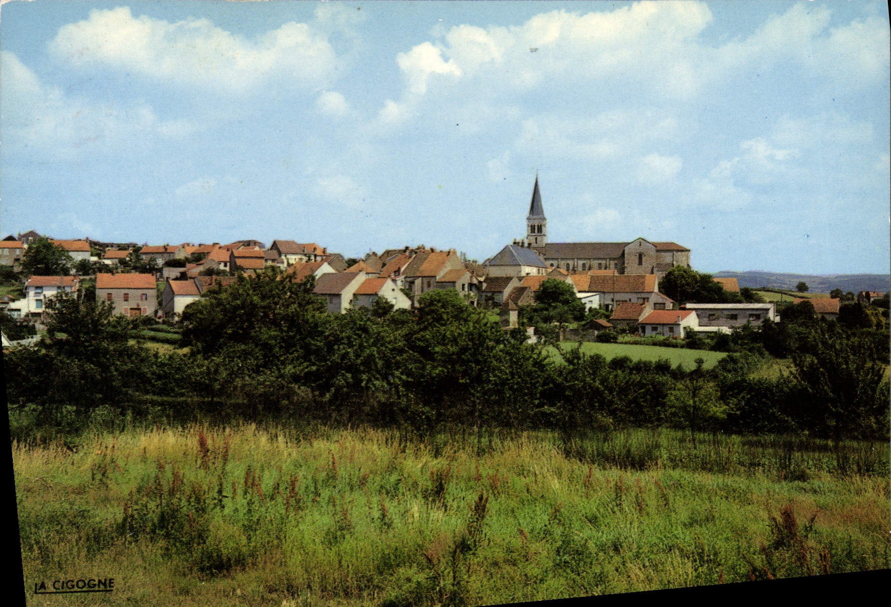 CPSM Saint Vallier S et L Vue generale