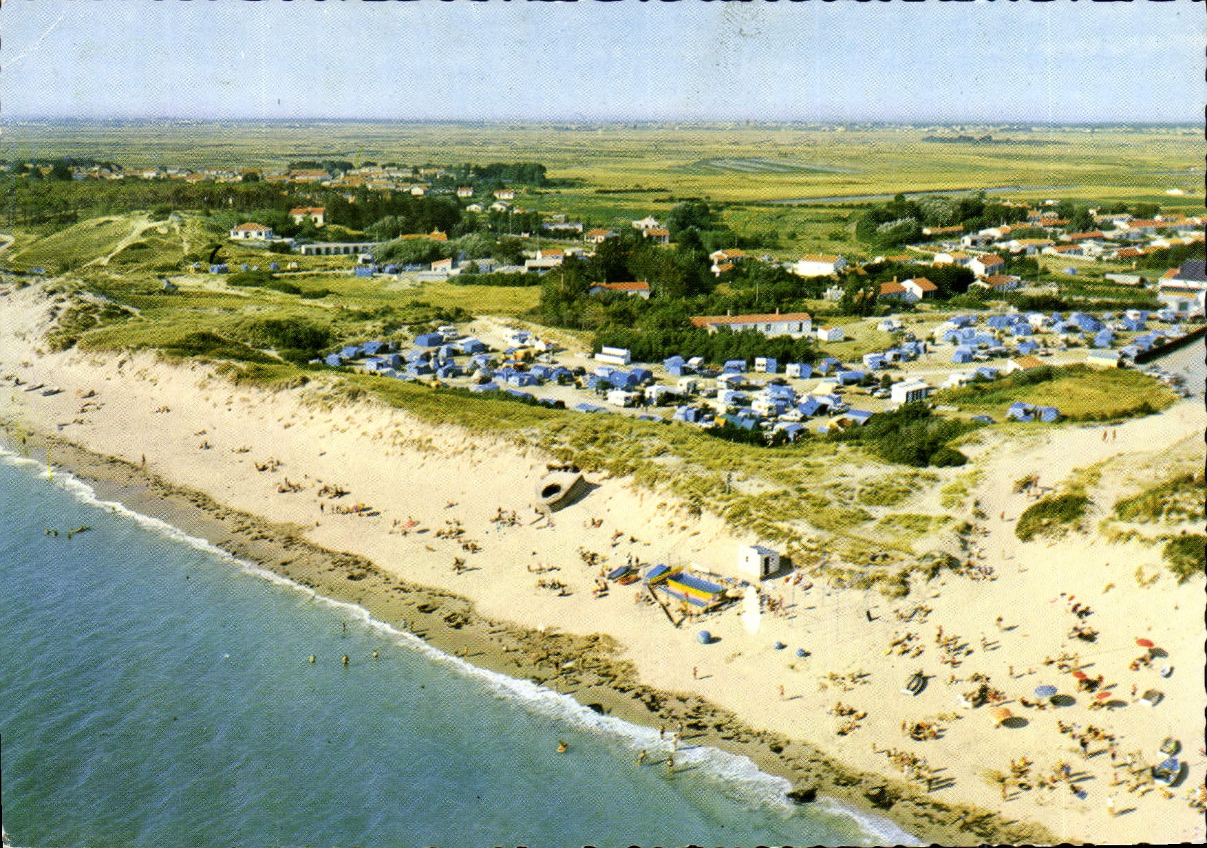 CPSM NOIRMOUTIER L'EPINE Camping St Jean et Plage