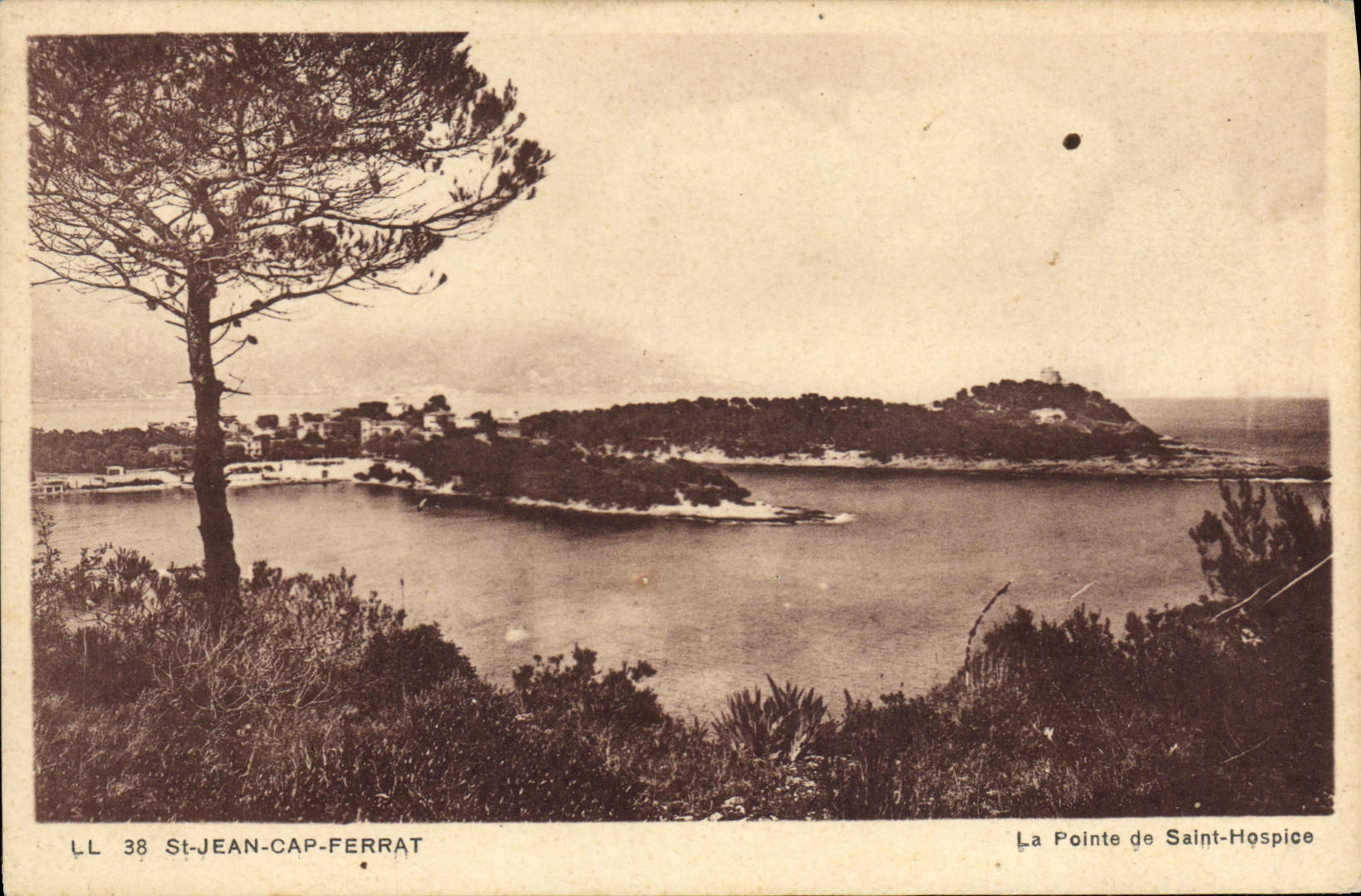 CPA St Jean CAP FERRAT La Pointe de Saint Hospice