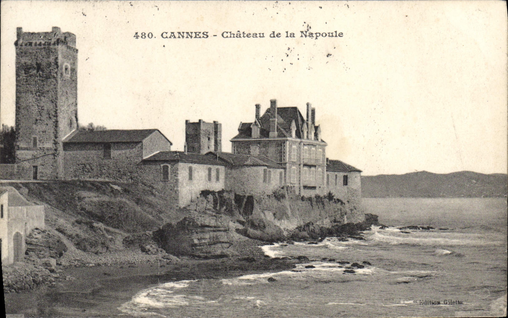 CPA CANNES Chateau de la Napoule 