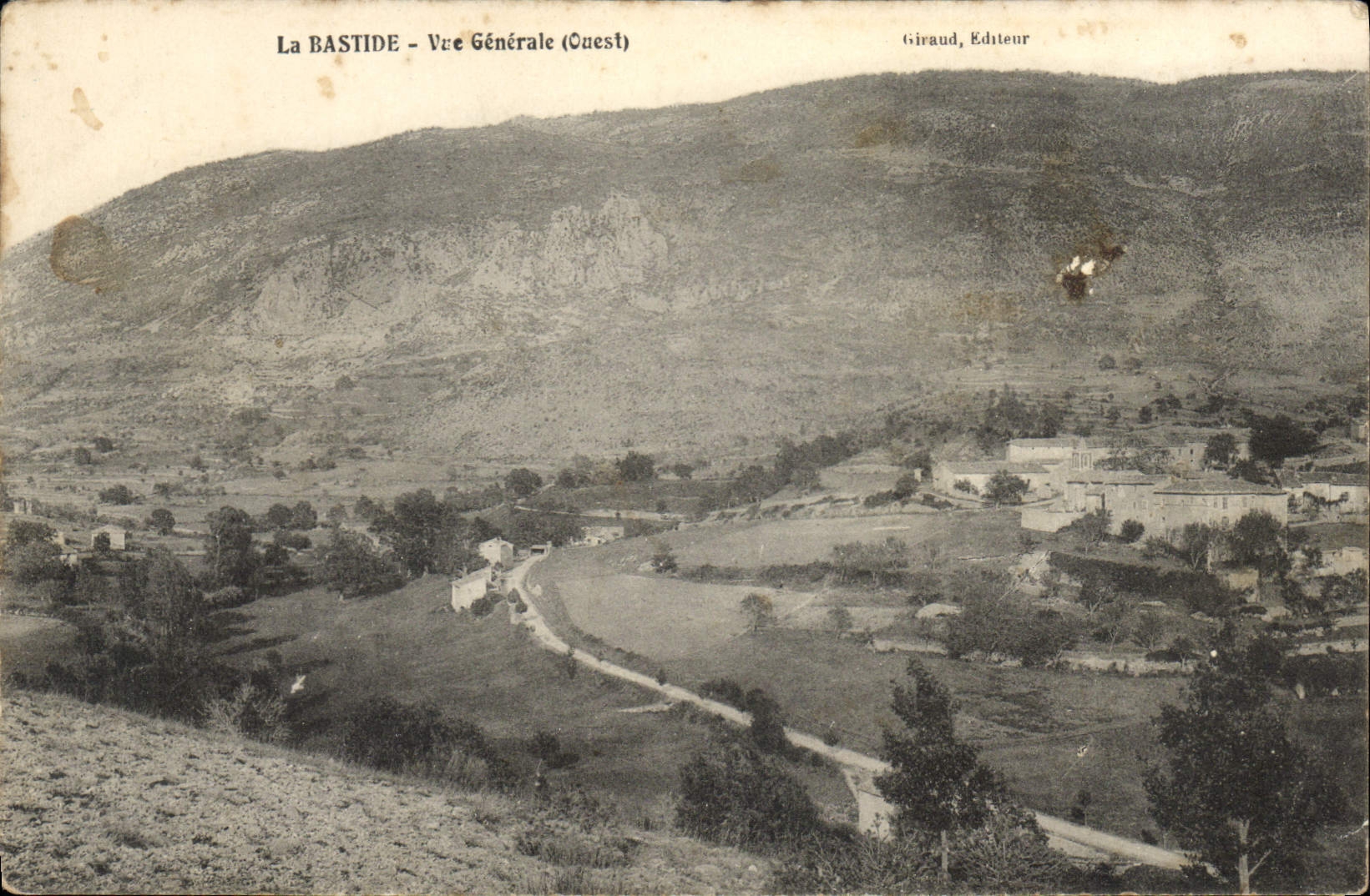 CPA La BASTIDE vue Generale onest