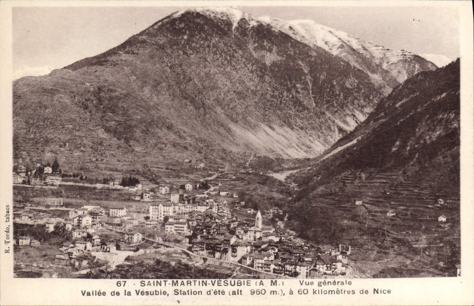 CPA SAINT MARTIN VESUBIE A M Vue generale Vallee de la Vesubie station d’ete 