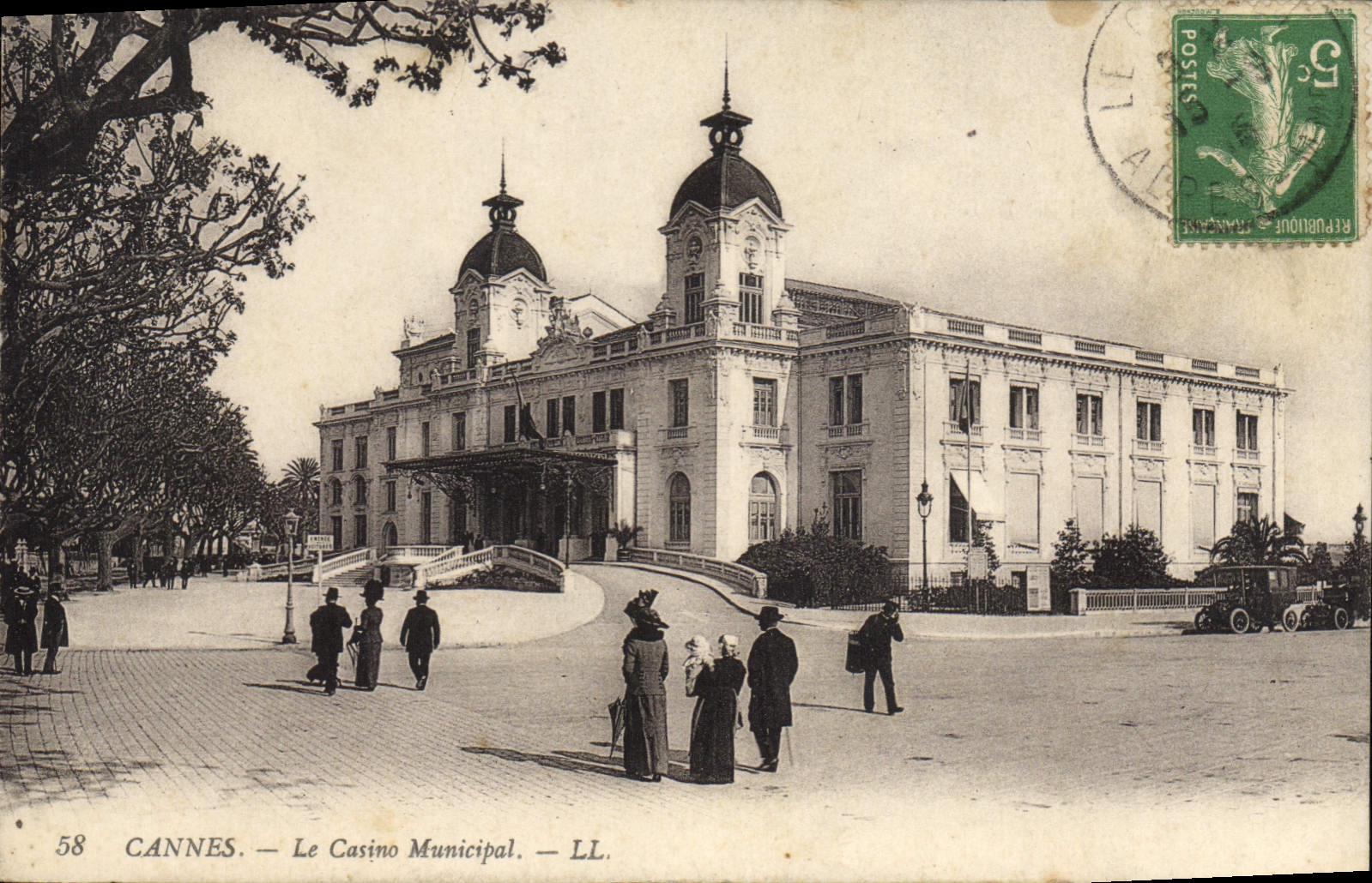 CPA CANNES Le Casino Municipal 