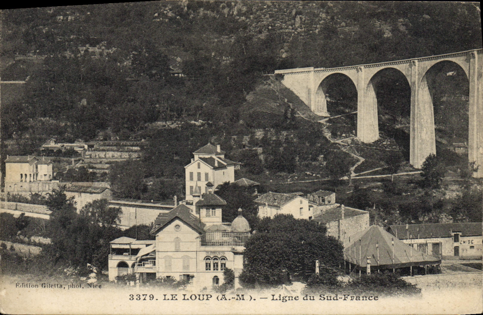CPA LE LOUP A M Ligne du Sud France