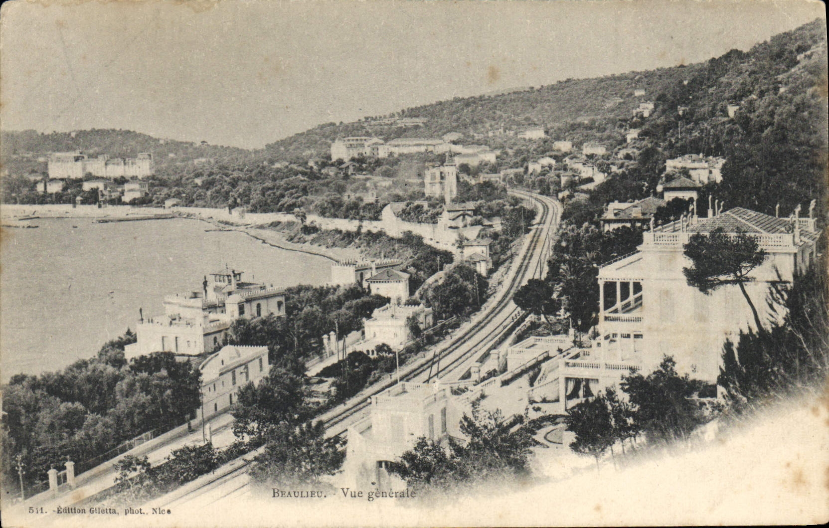 CPA Beaulieu vue generale 