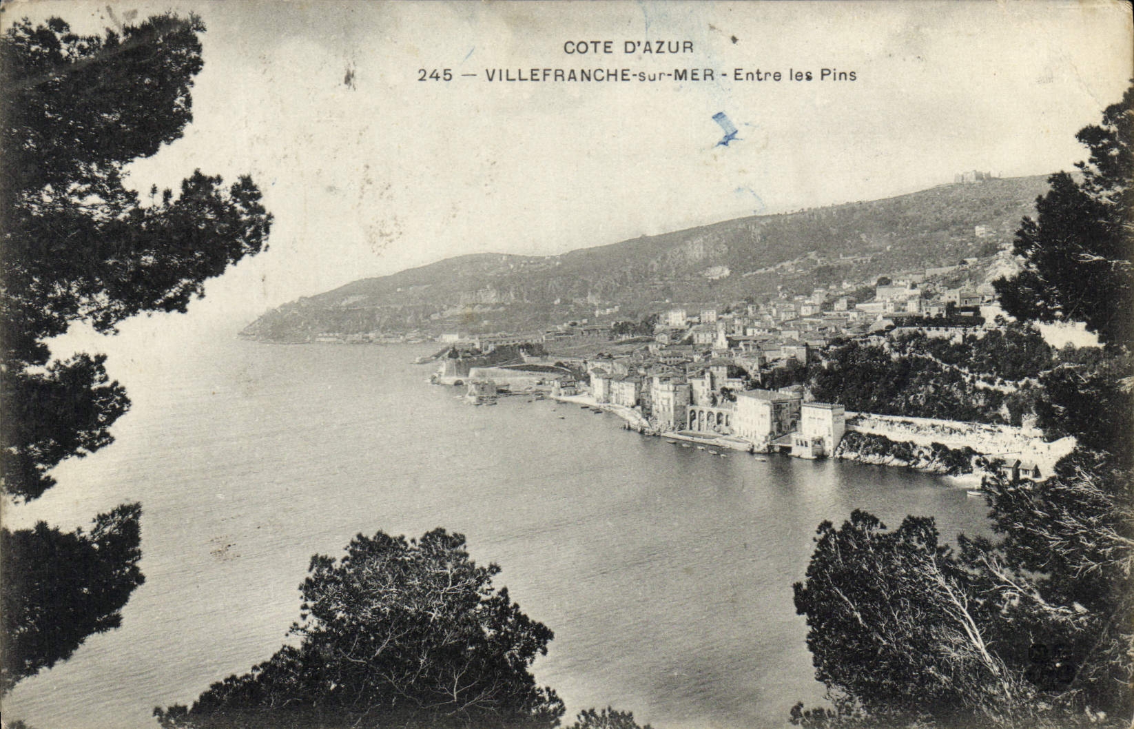 CPA COTE D’AZUR VILLEFRANCHE sur MER Entre les Pins