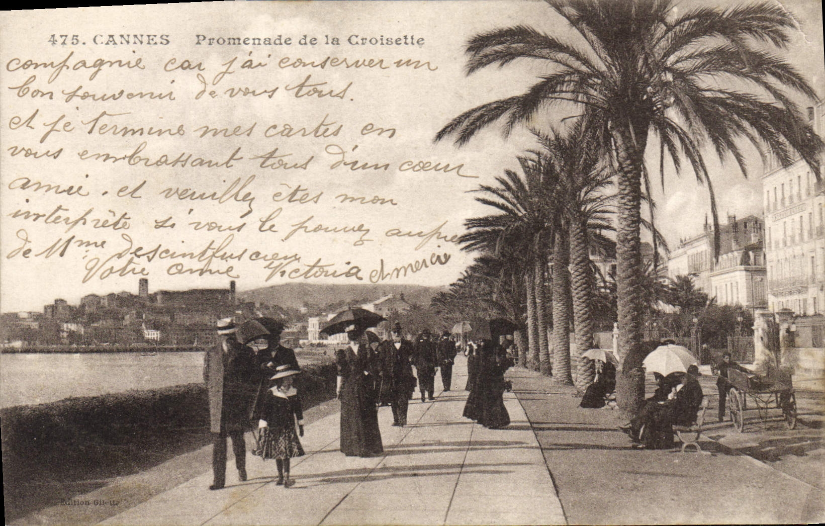 CPA CANNES promenade de la croisette 