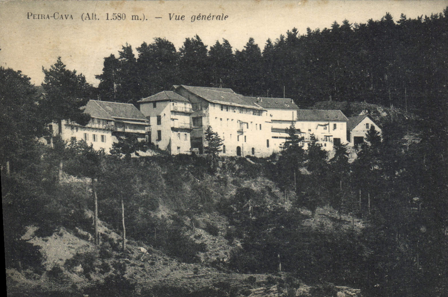 CPA PEIRA CAVA vue generale 