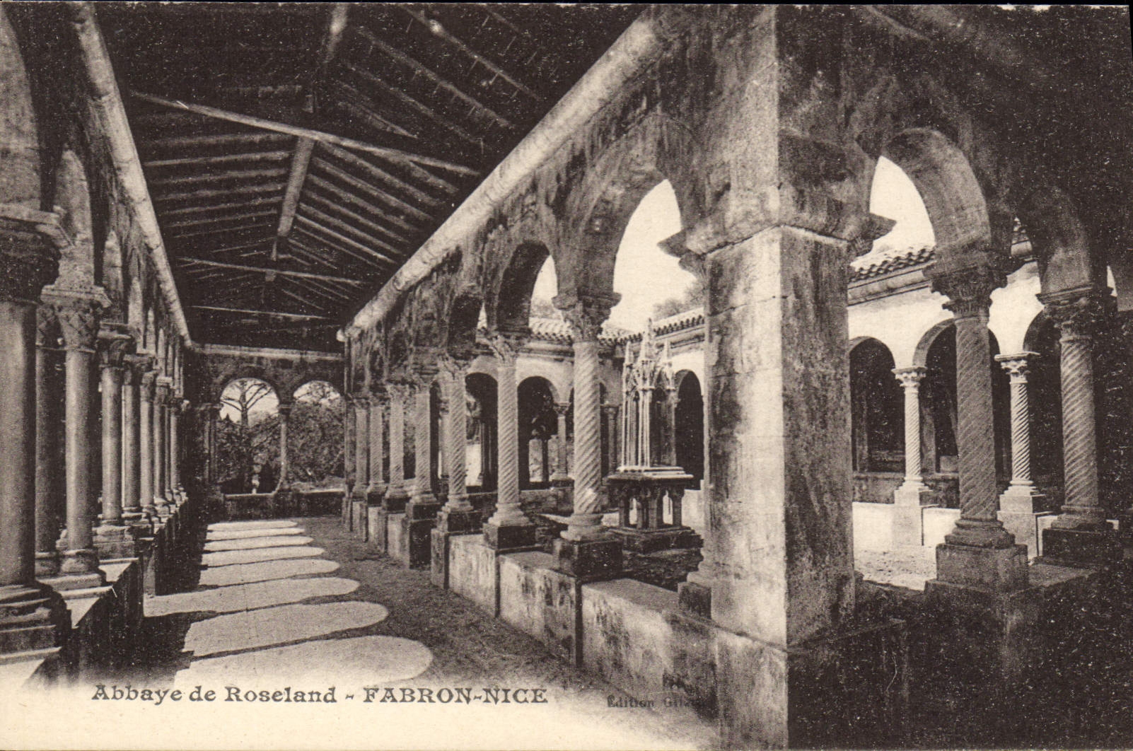CPA Abbaye de roseland FABRON NICE 