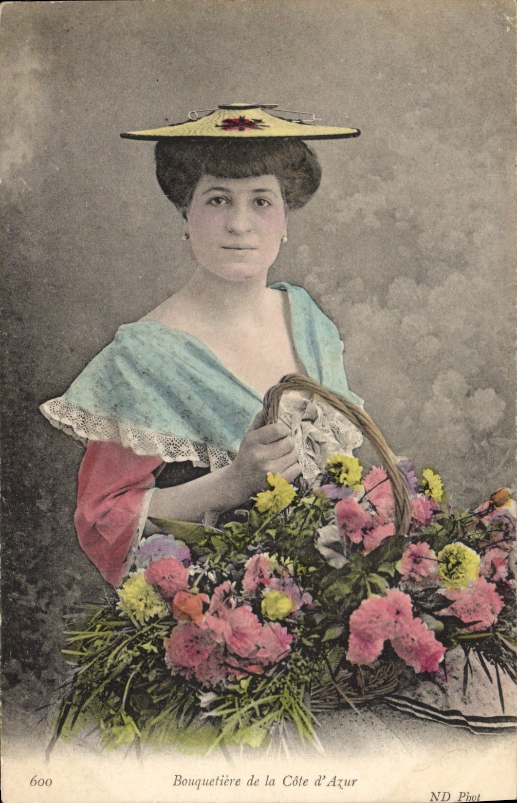 CPA Bouquetiere de la cote d’azur