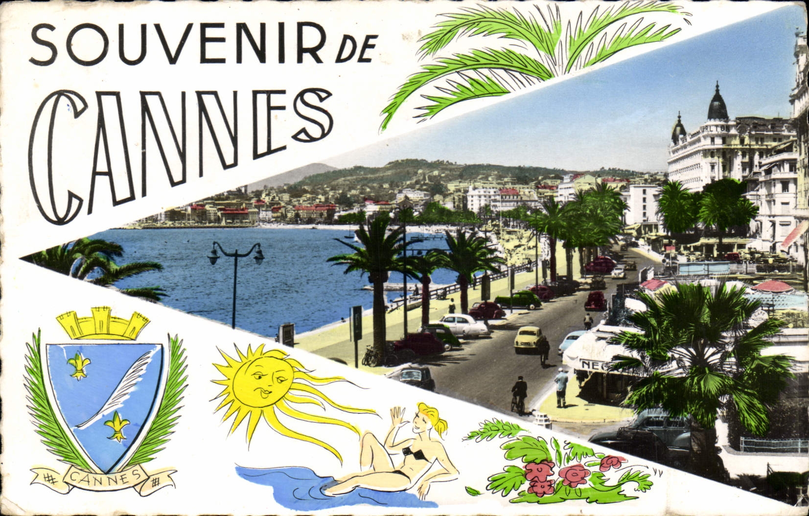 CPA Souvenir de Cannes 