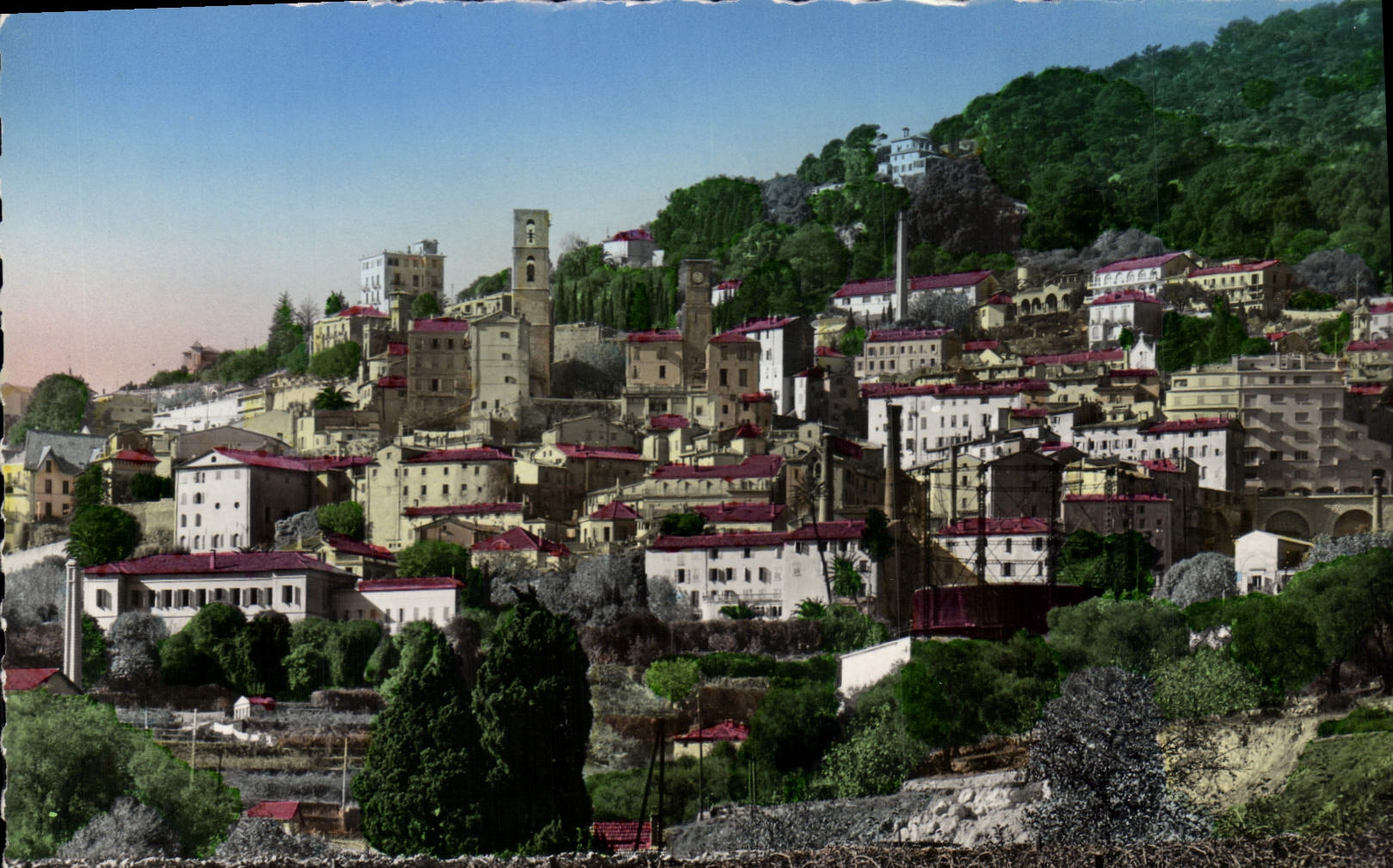 CPA Grasse vue generale cote Est 