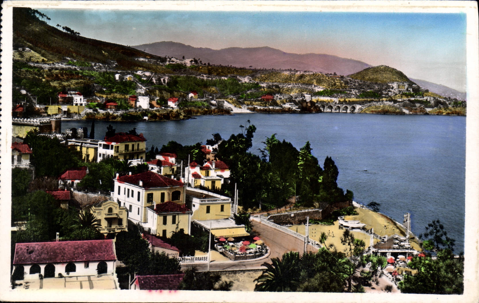 CPA La Corniche d'or Theoule sur mer A M 