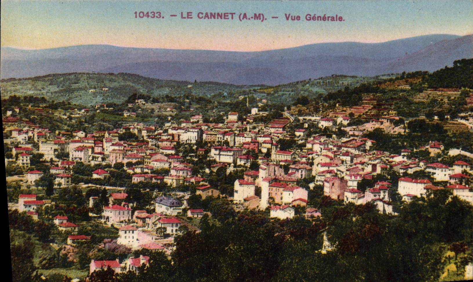 CPA La Cannet A M vue generale 