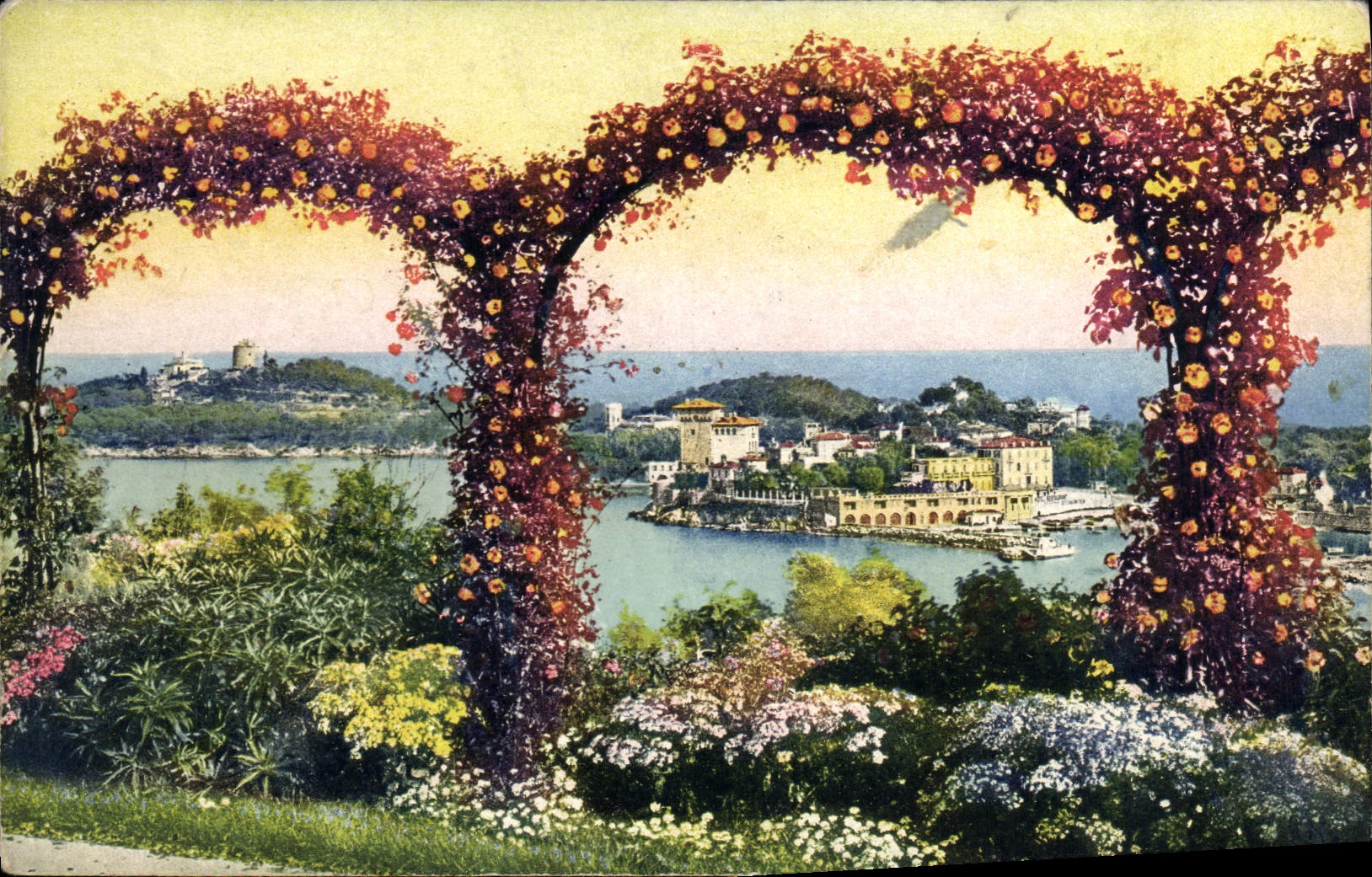 CPA Saint Jean Cap Ferrat le Port et la Pointe Saint Hospice