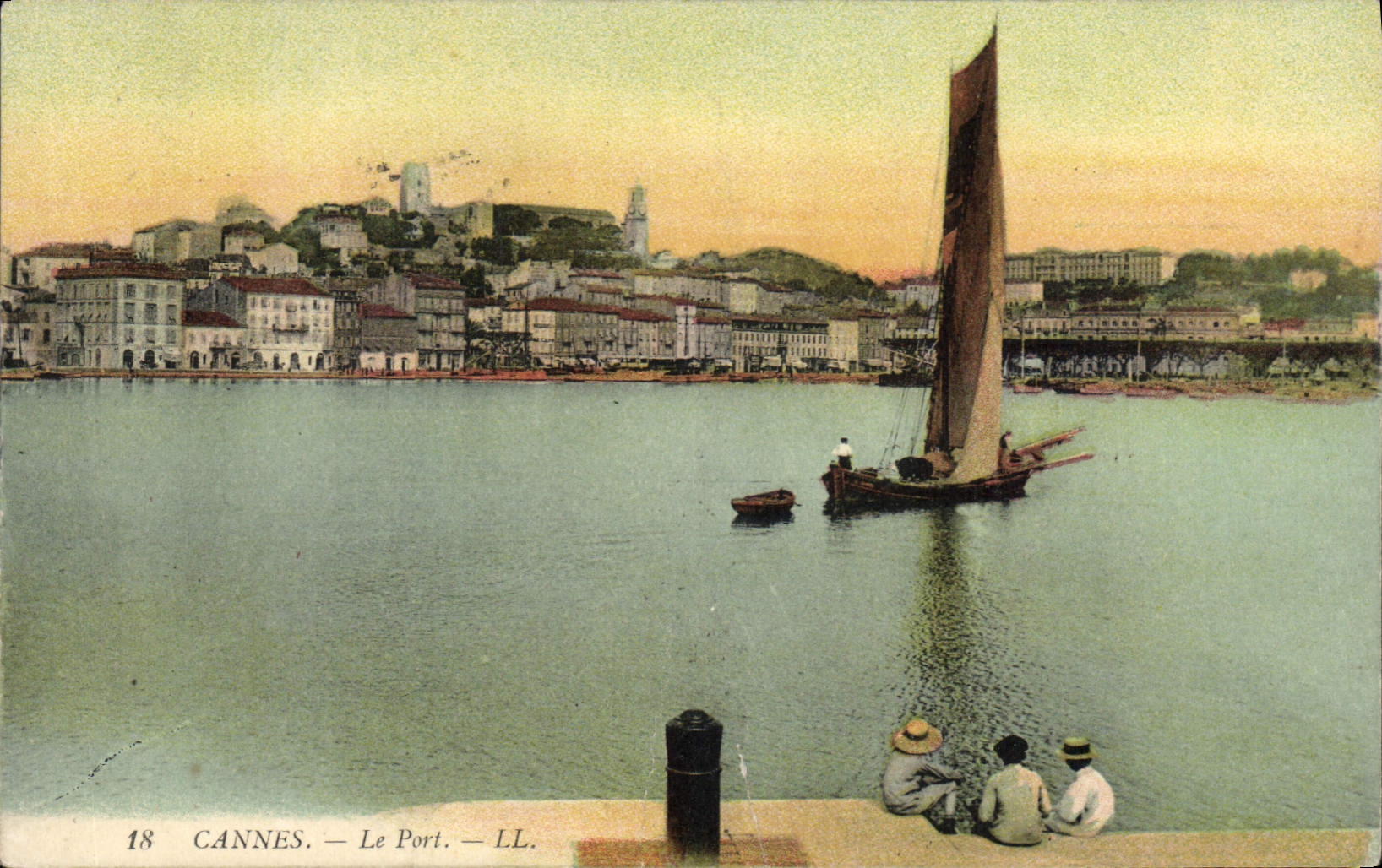 CPA Cannes le port 