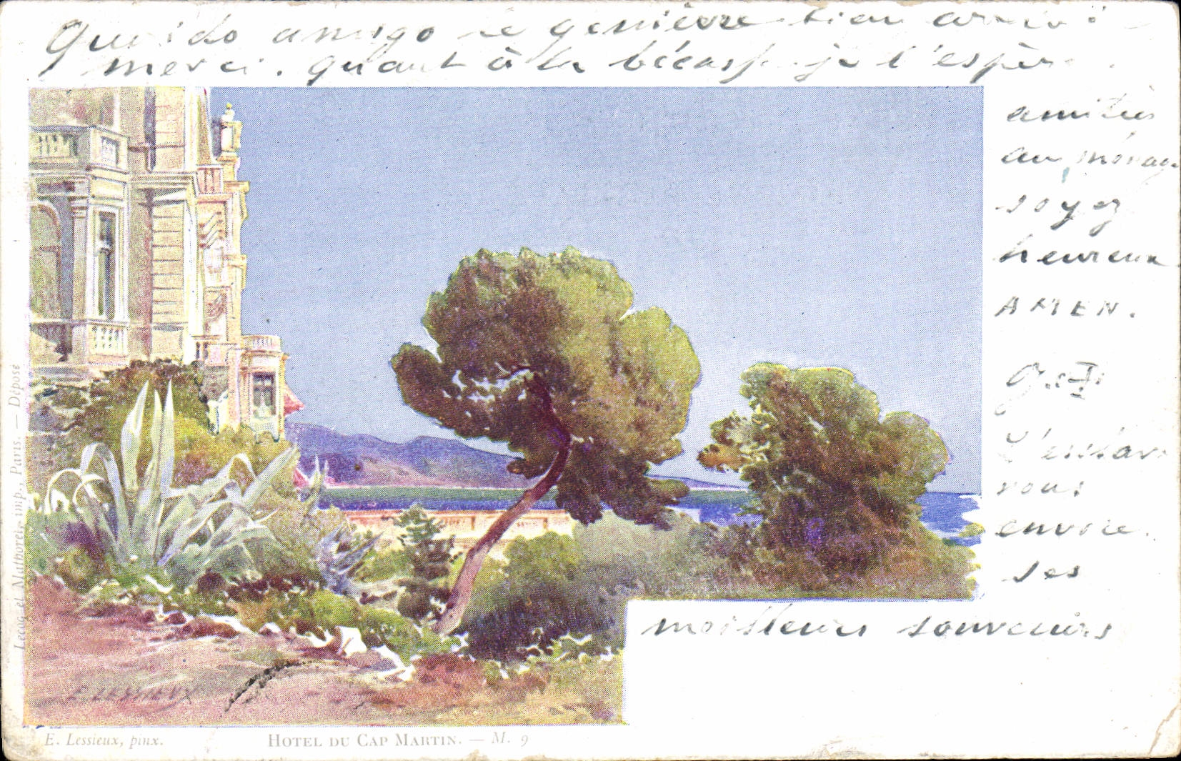 CPA Menton Hotel de Cap Marein 