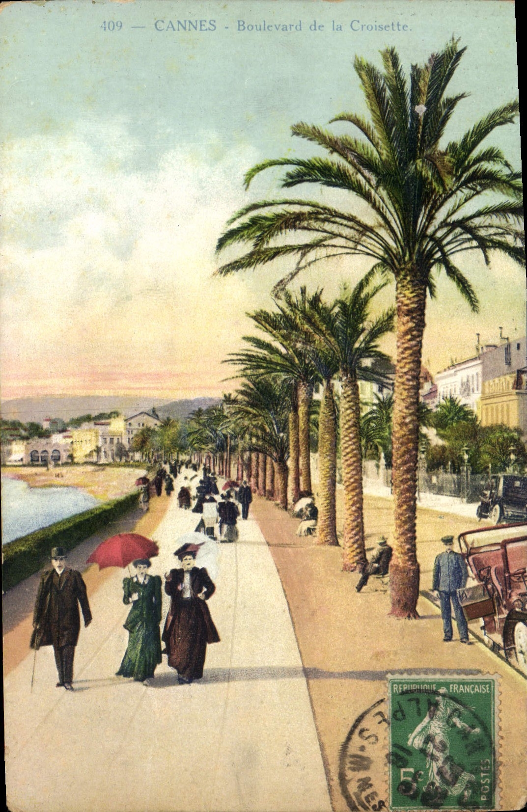 CPA Cannes Boulevard de la Croisette 