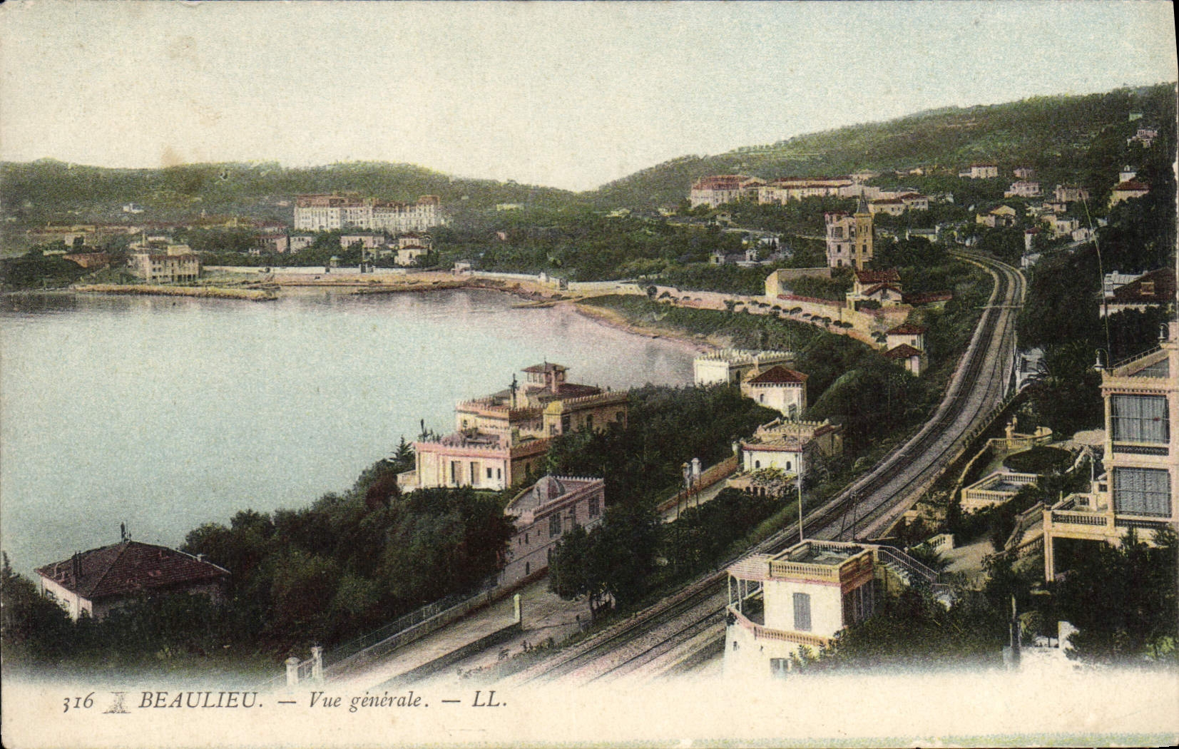 CPA Beaulieu vue generale 