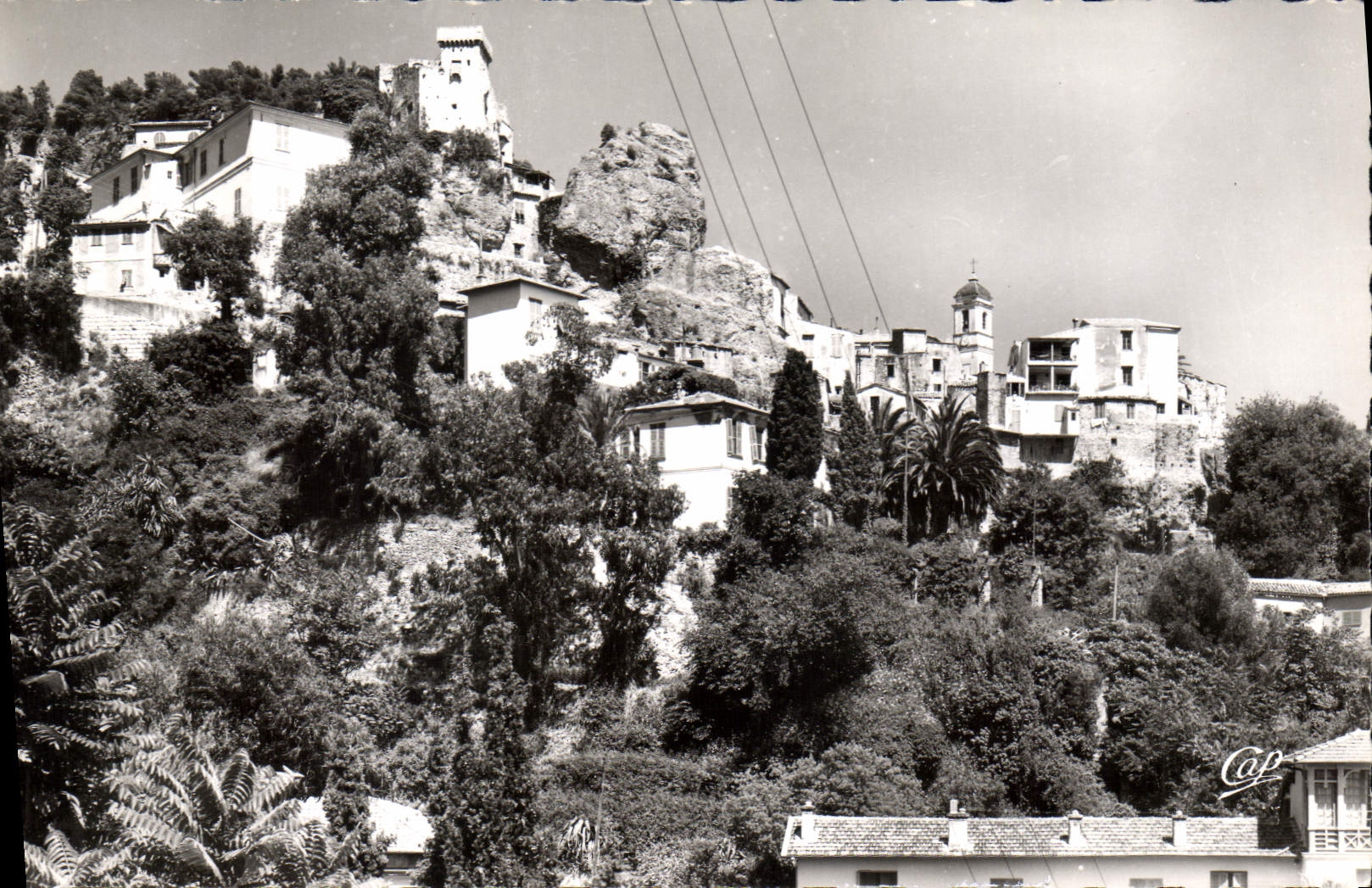 CPA Roquebrune cap Martin Vue generale