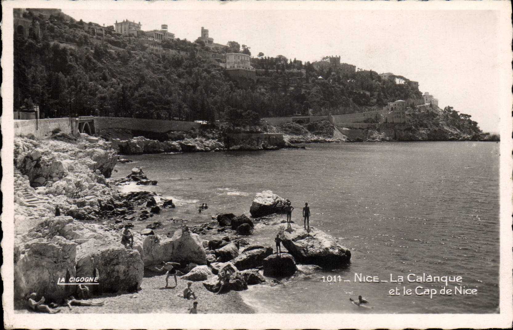 CPA Nice La Calanque et le Cap de Nice