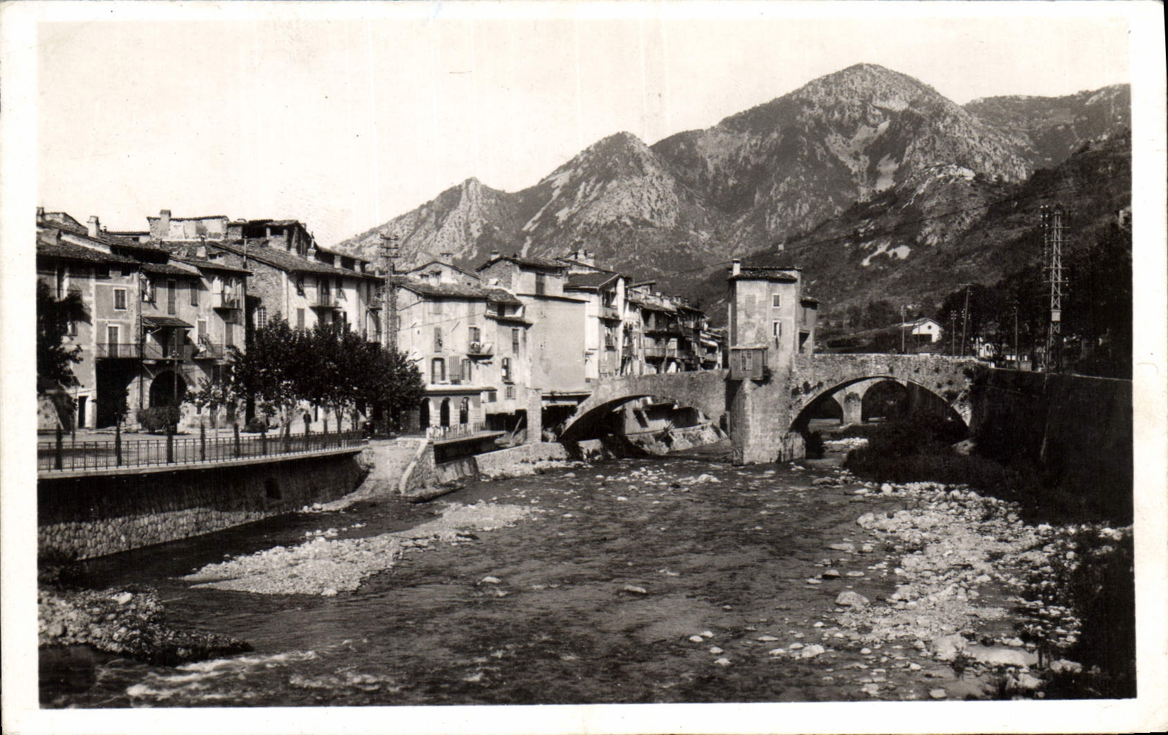 CPA Sospel la Bevera et le Vieux Pont 