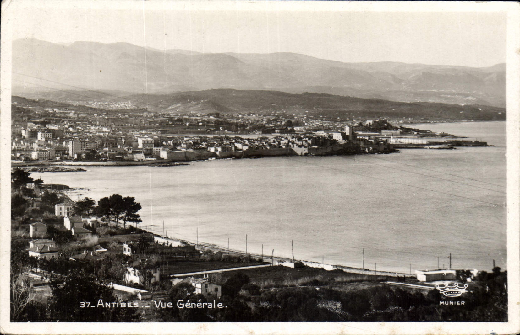 CPA Antibes vue generale