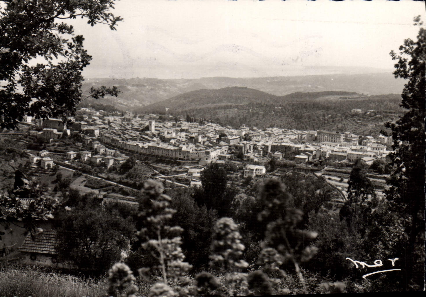 CPA La Cote d'Azur Vence la Jolie vue generale 