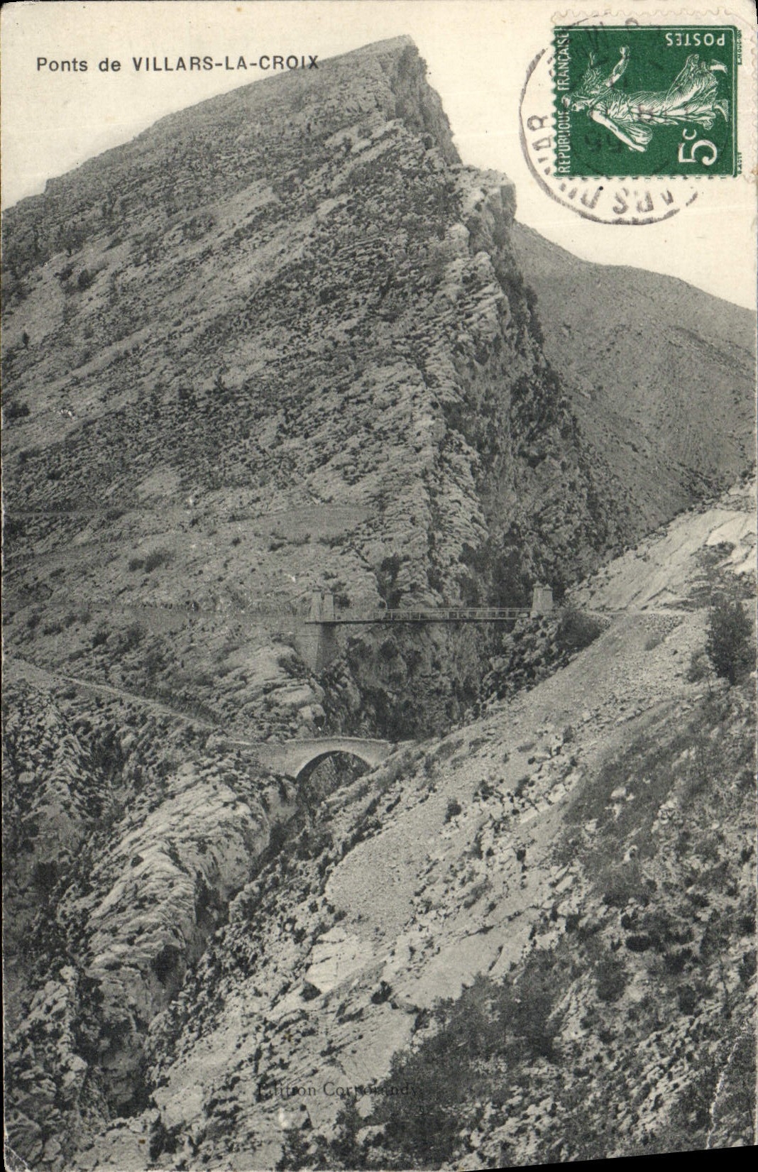 CPA Ponts de Villars la Croix 