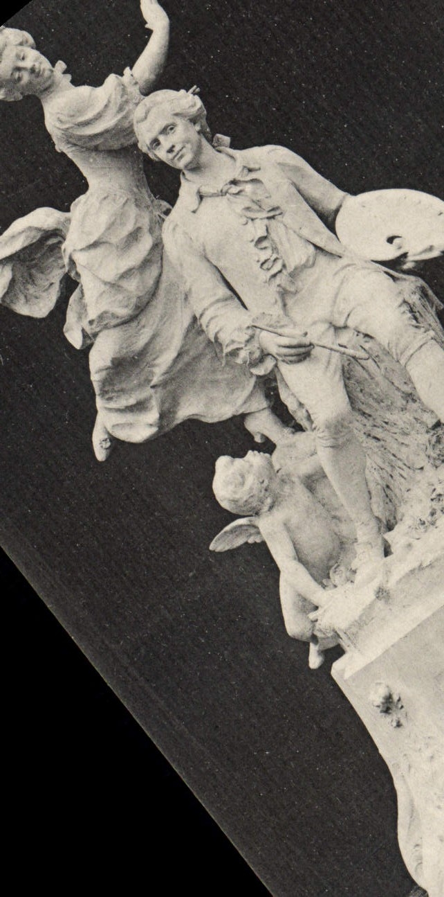 CPA Grasse salon de Paris Fragonard par Auguste Maillard