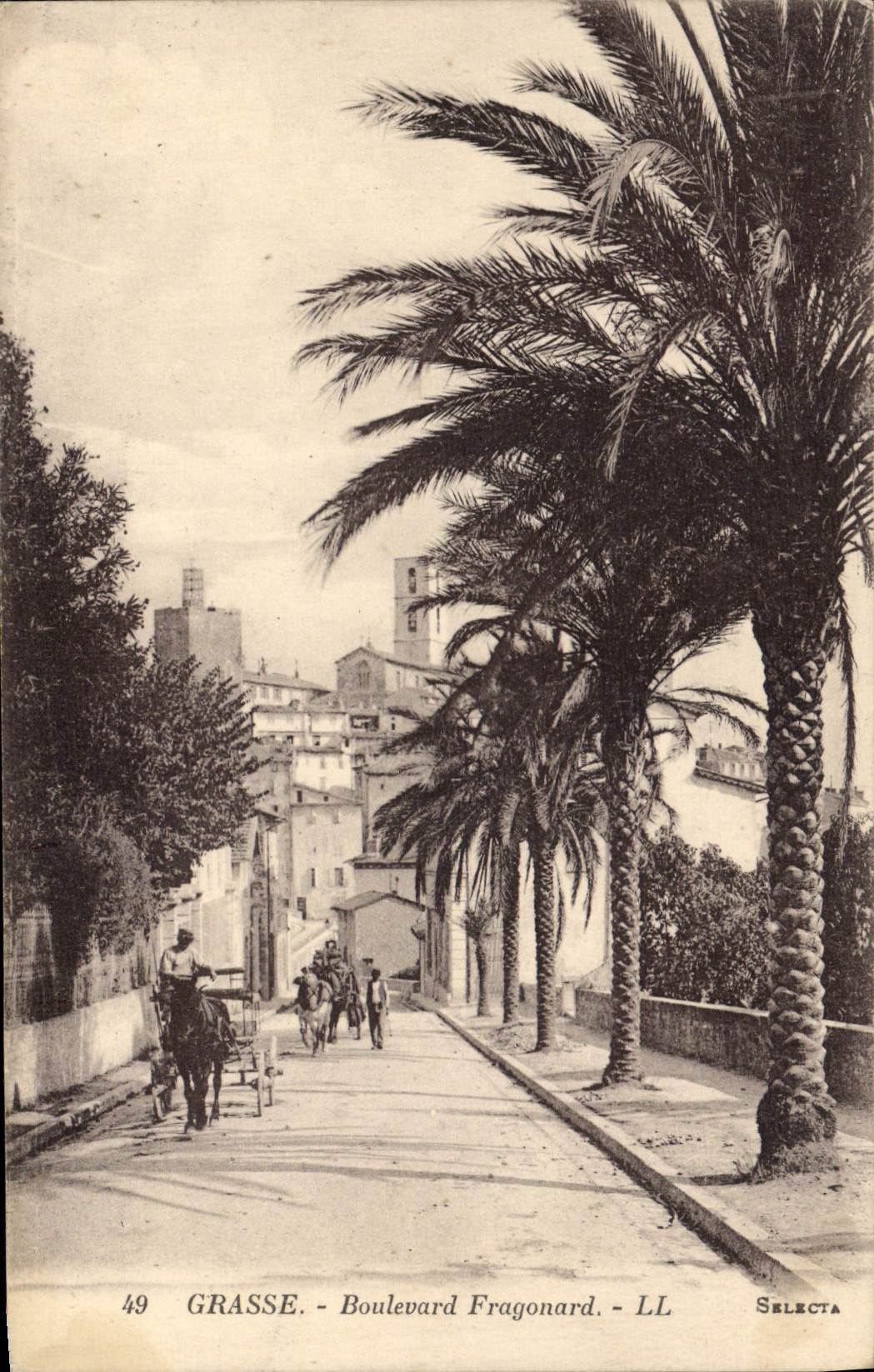 CPA Grasse Boulevard Fragonard 