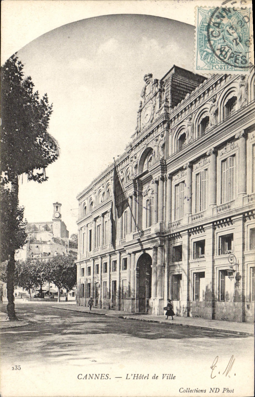 CPA Cannes L'Hotel de Ville 
