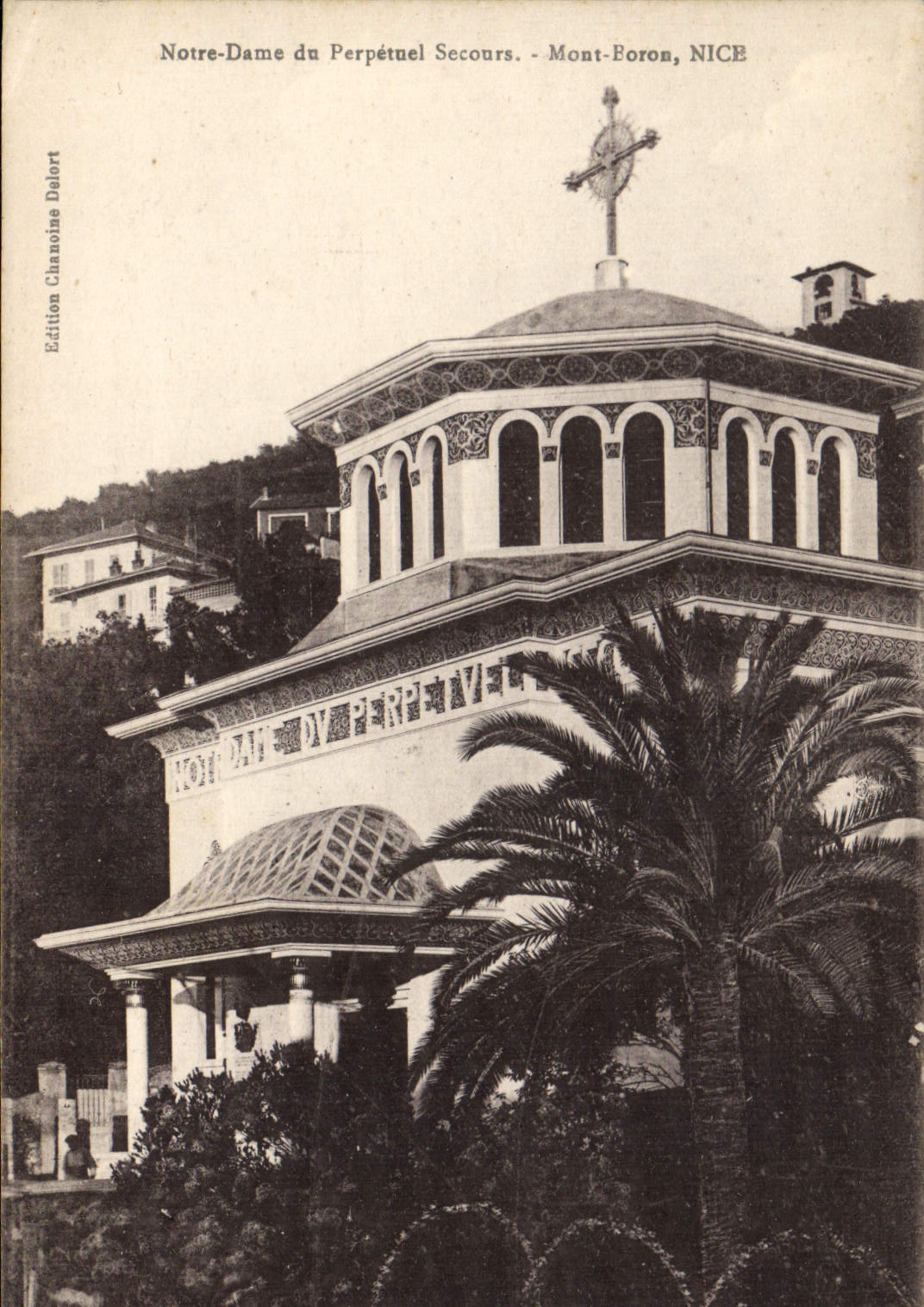 CPA Notre Dame du Perpetuel Secours Mont Boron 
