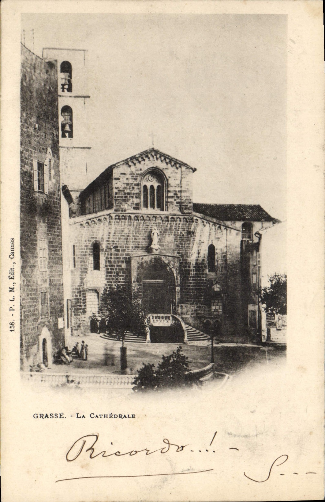 CPA Grasse la cathedrale 