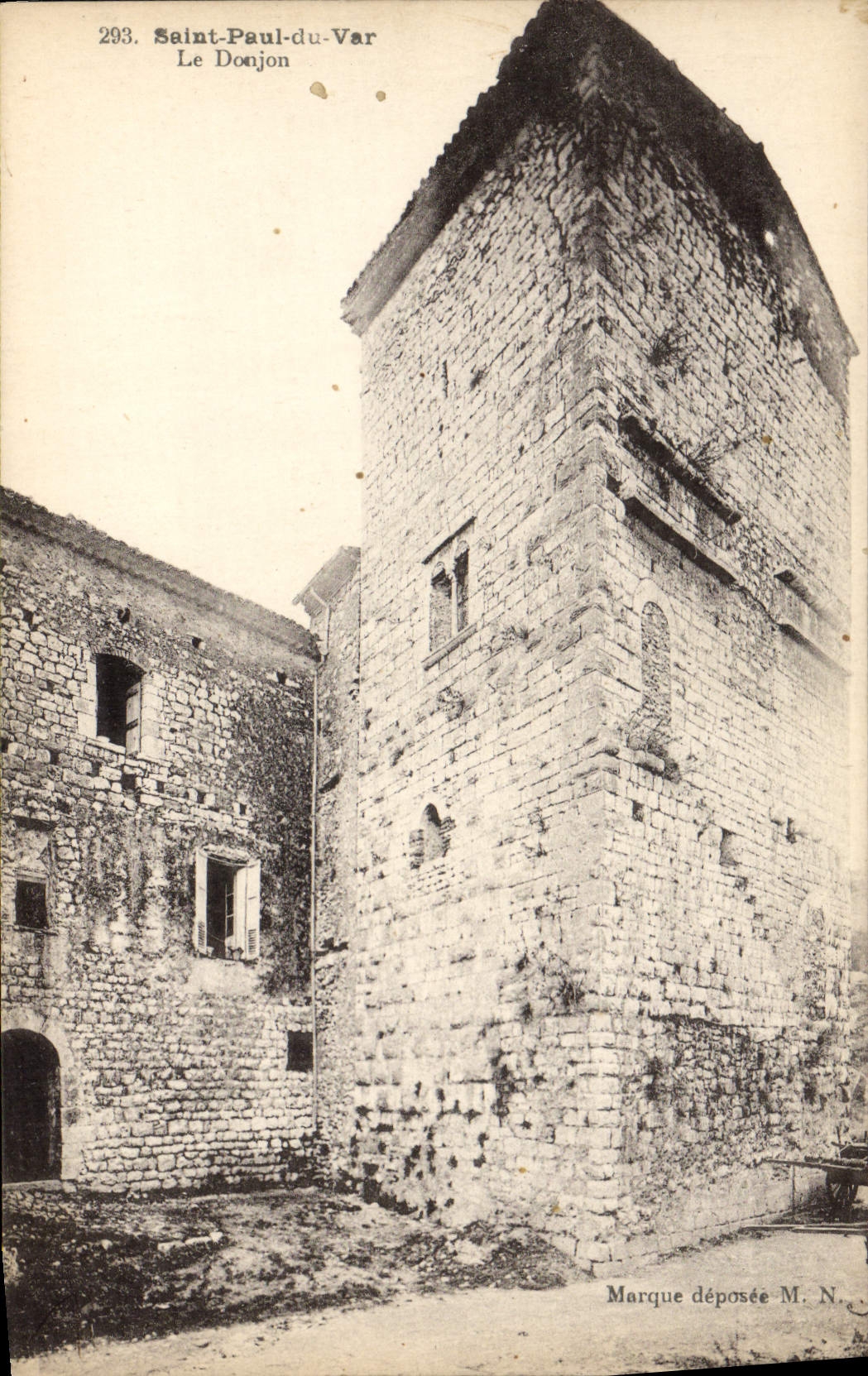 CPA Saint Paul du Var le Donjon 