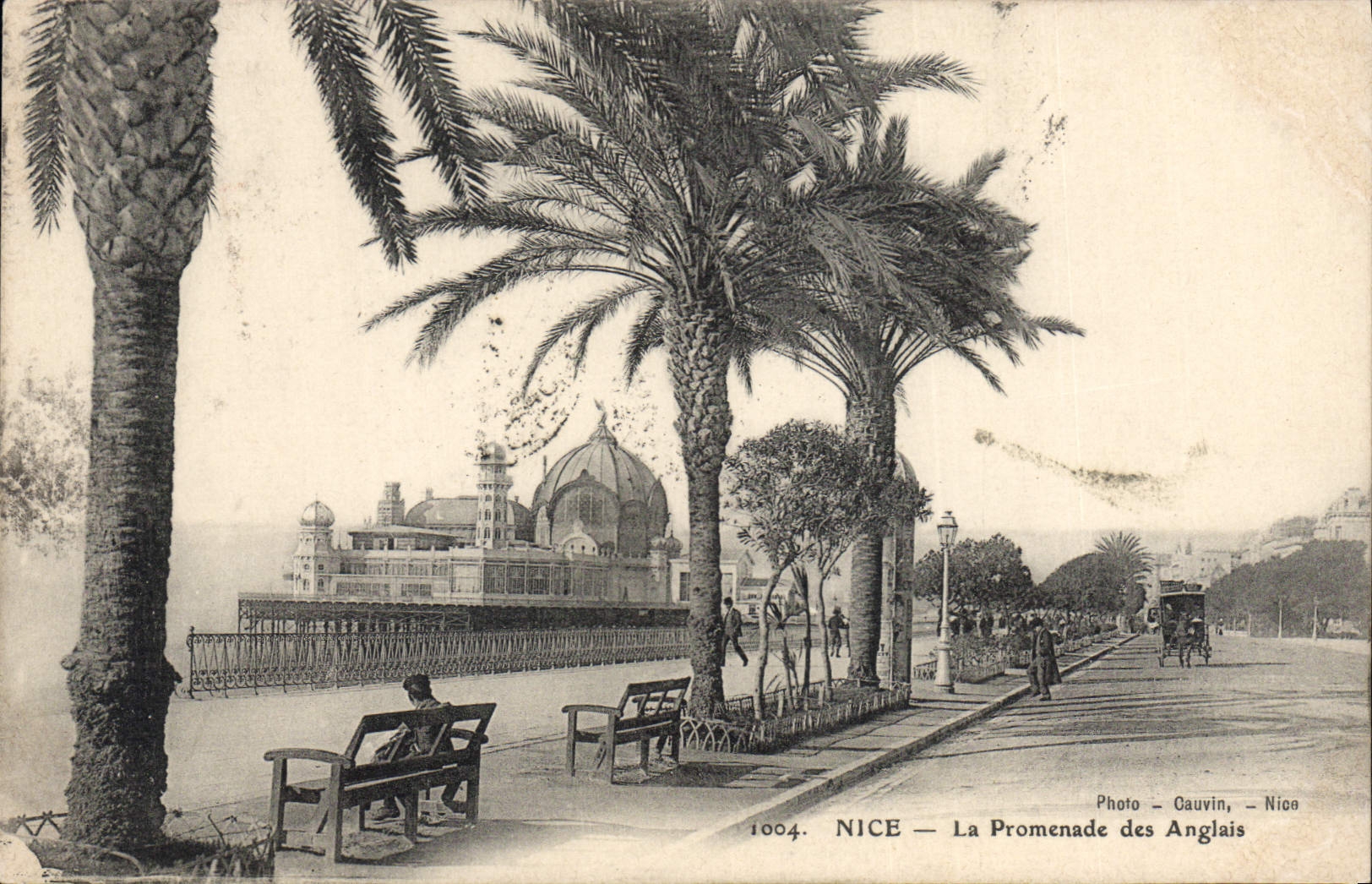 CPA Nice la Promenade des Anglais 