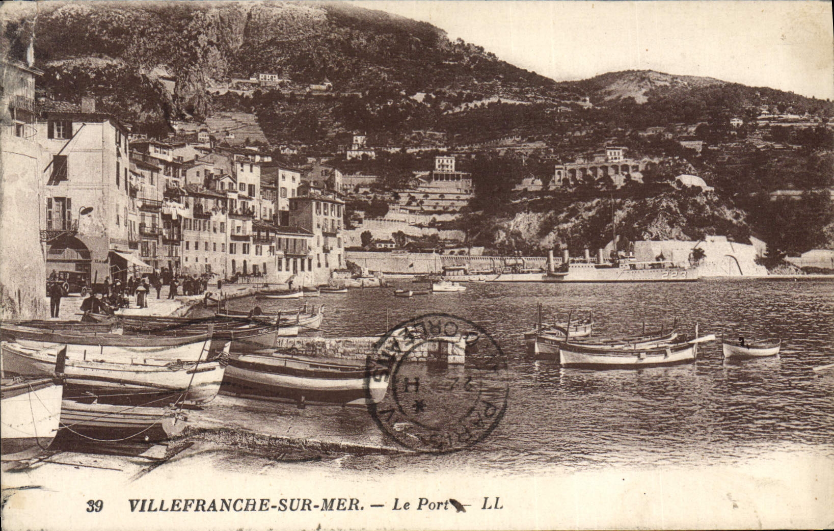 CPA Villefranche sur mer le port 