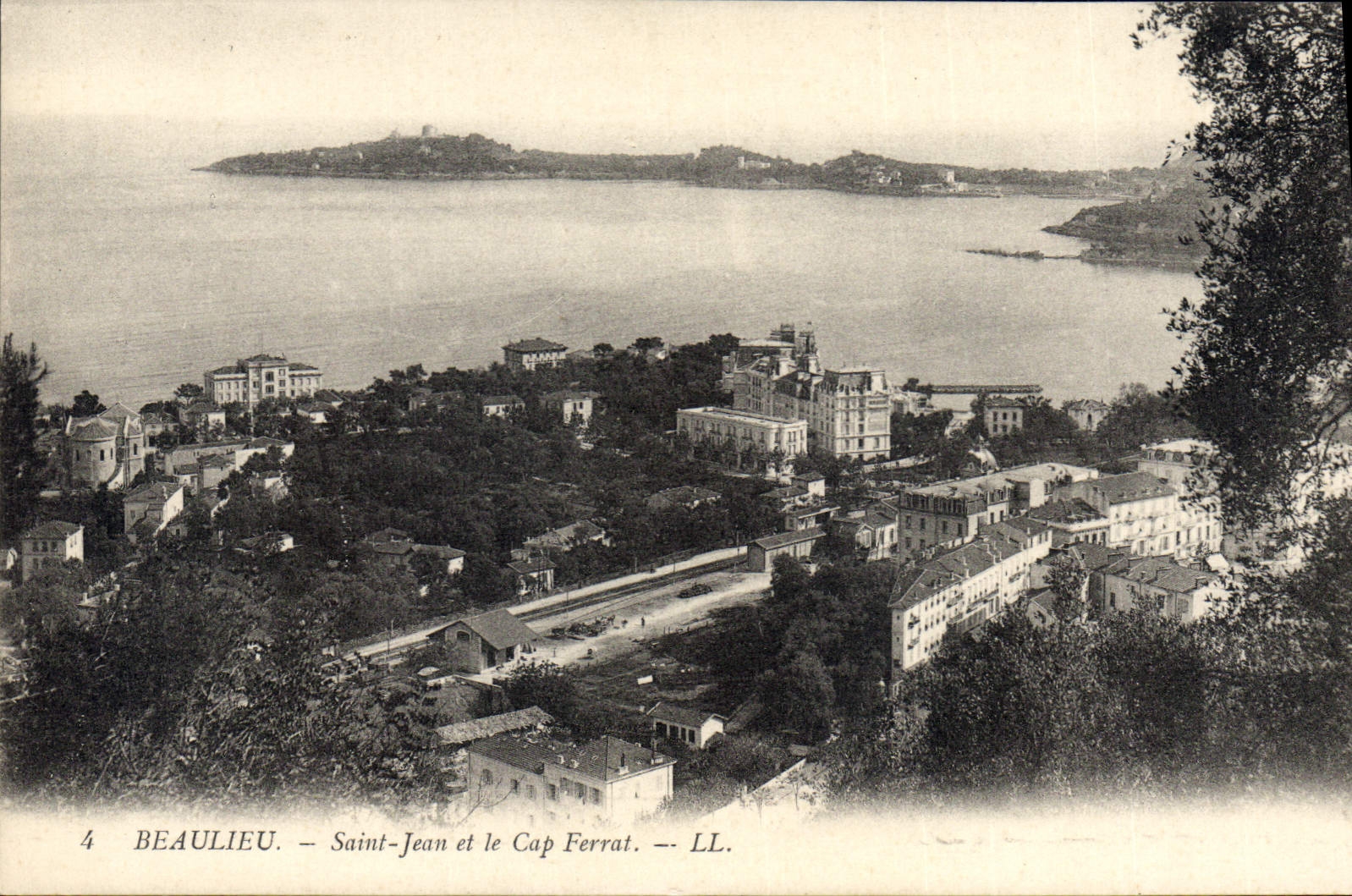 CPA Beaulieu Saint Jean et le Cap Ferrat 