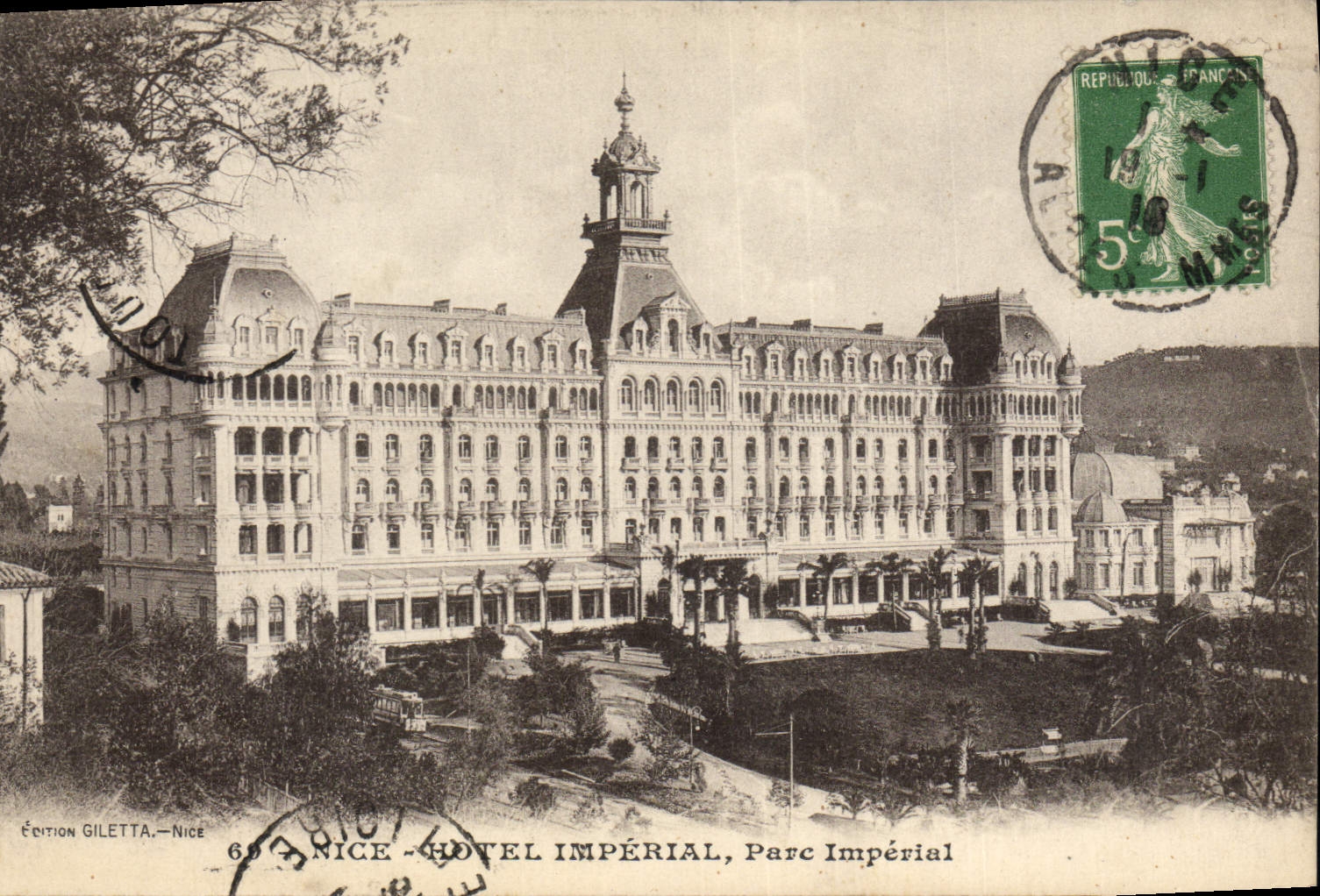 CPA Nice Hotel imperial parc imperial 