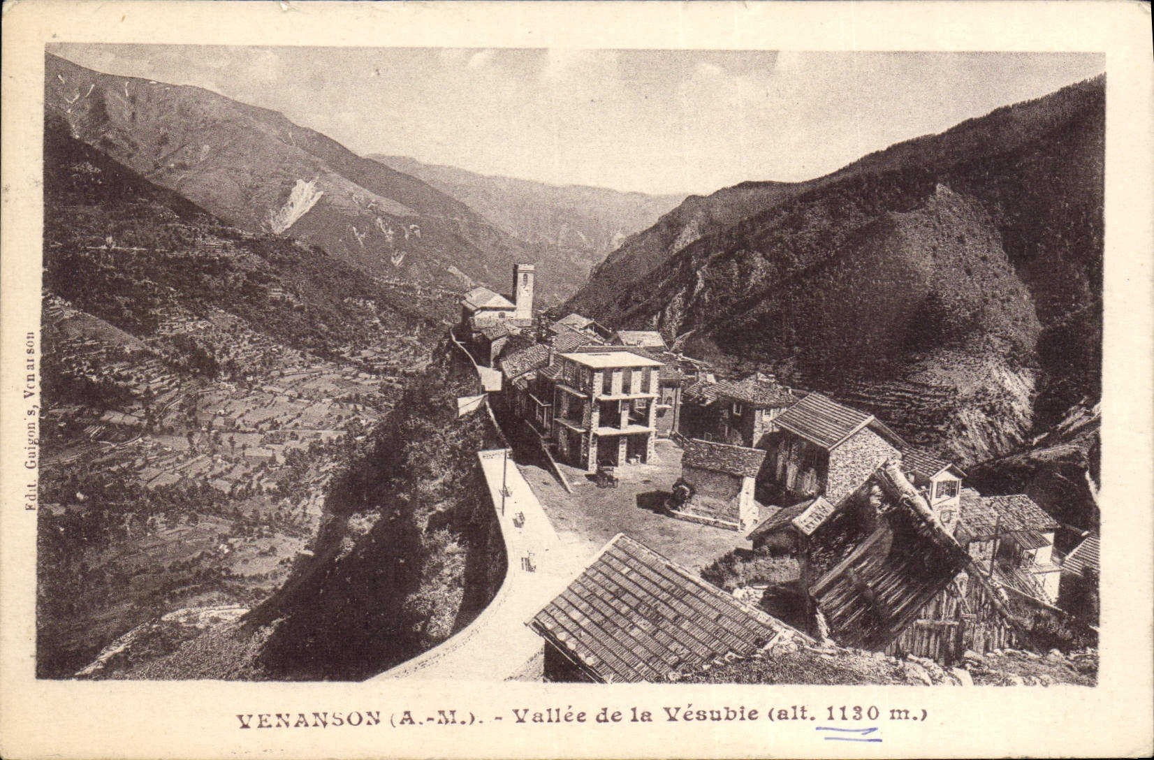 CPA Venanson Vallee de la Vesubie