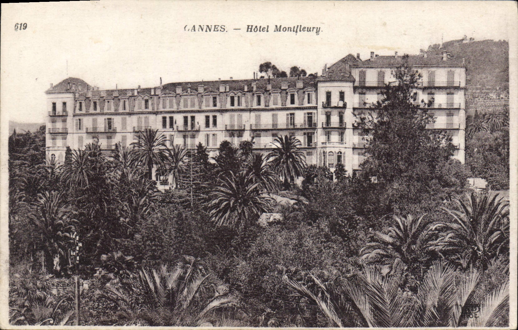 CPA Cannes Hotel Montfleury 
