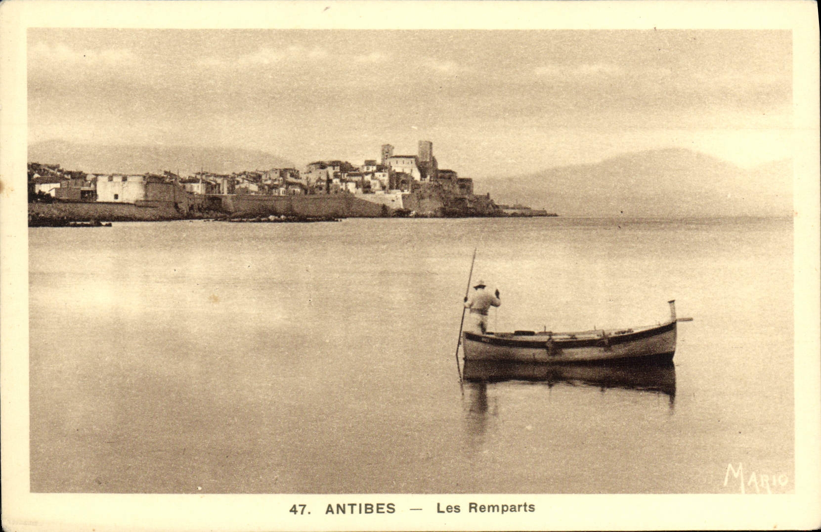 CPA Antibes Les Remparts 