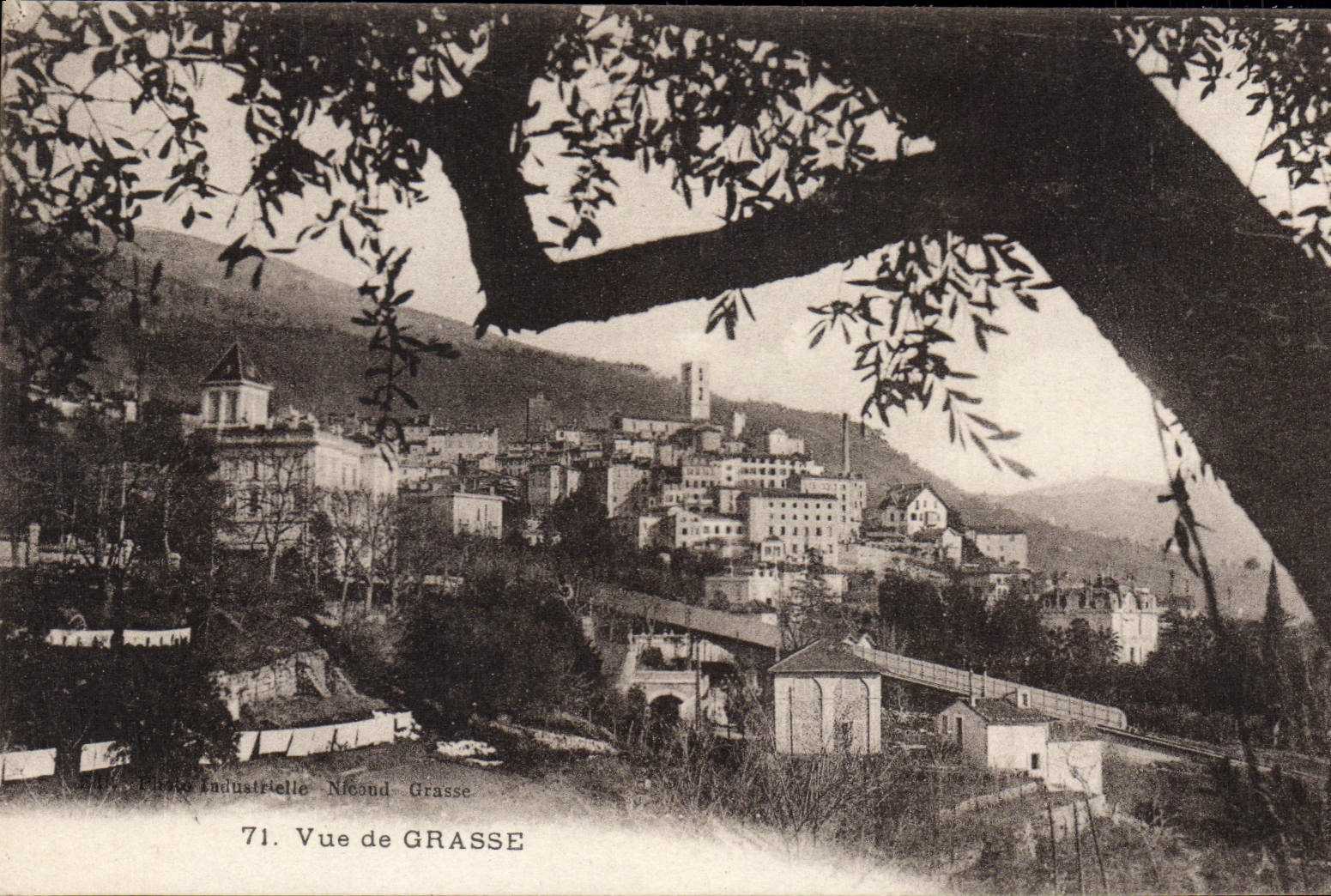 CPA Vue de Grasse 